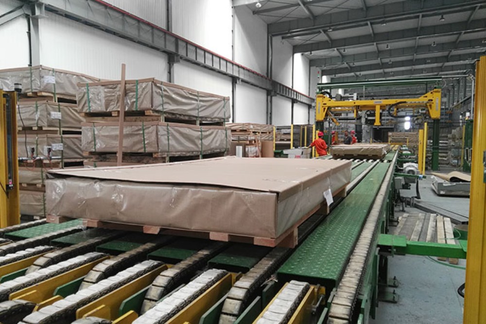 aluminum sheet-production line