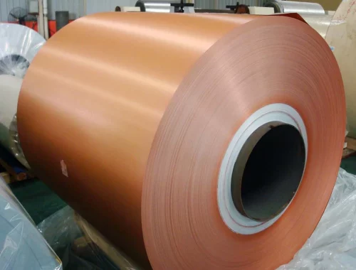 brushed anodized aluminum coil